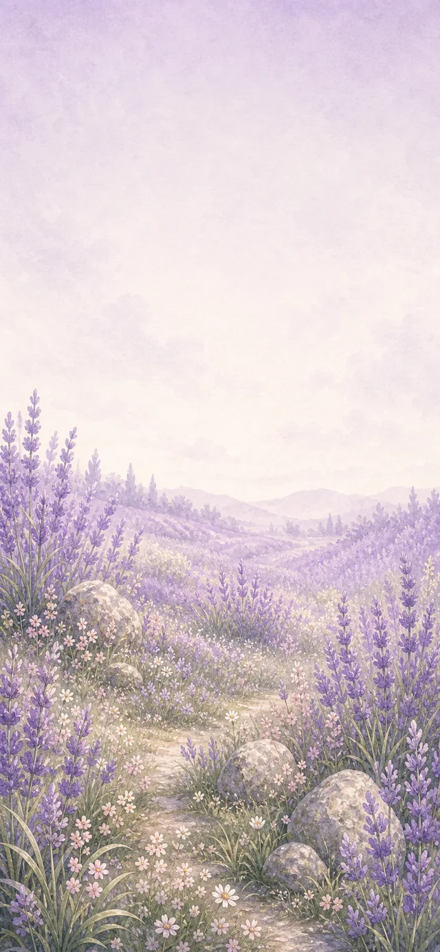 Lavender wallpaper