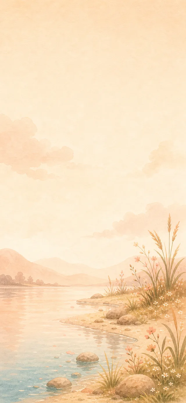 Peach wallpaper